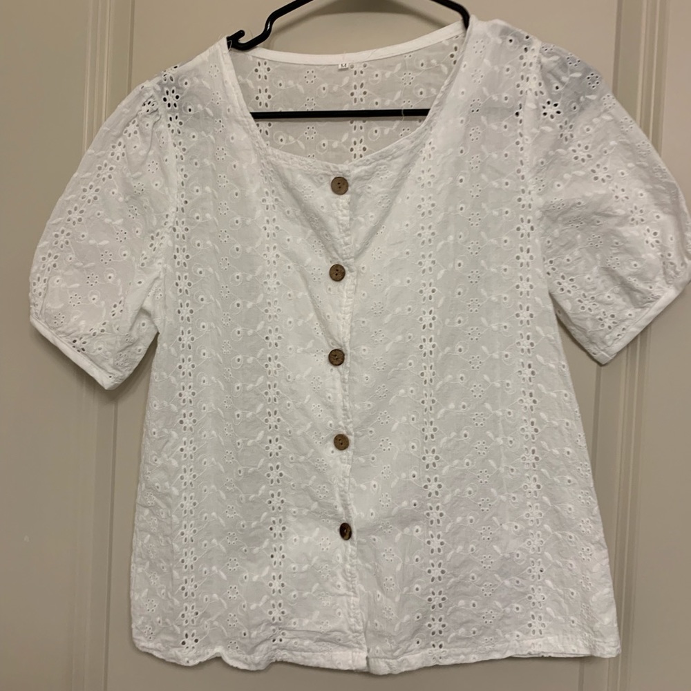 White button up